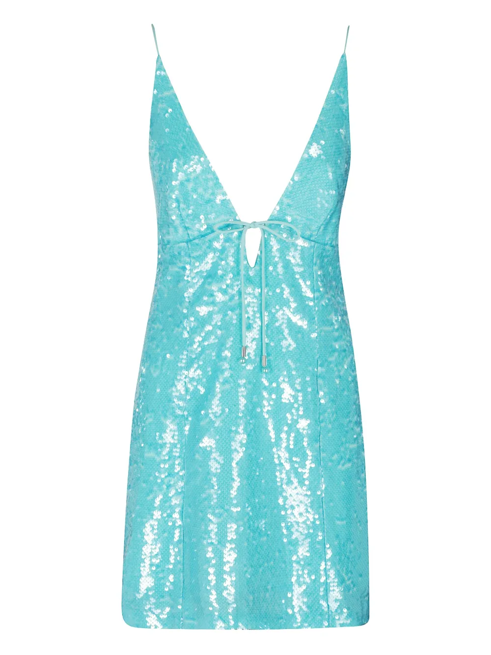 Sabina Musayev Cava mini-jurk Blauw