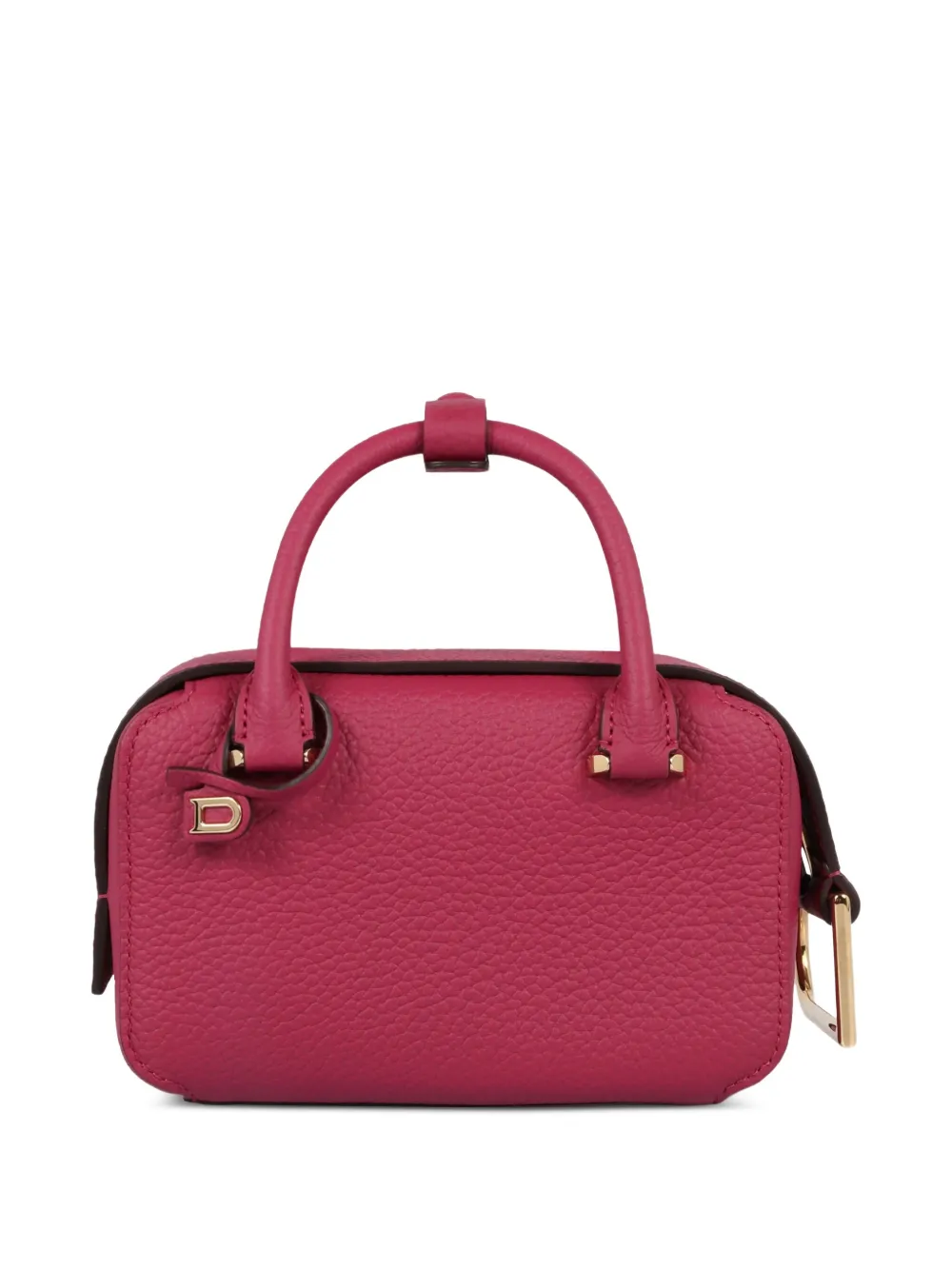 nano Cool Box leather top-zip tote bag