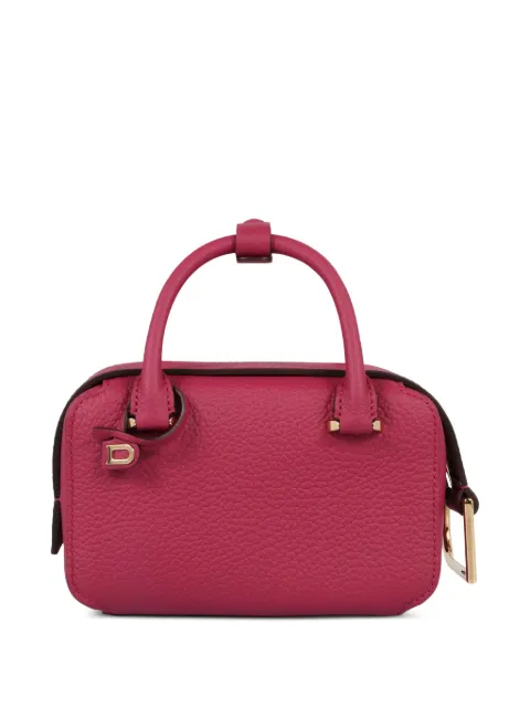 Delvaux nano Cool Box leather top-zip tote bag