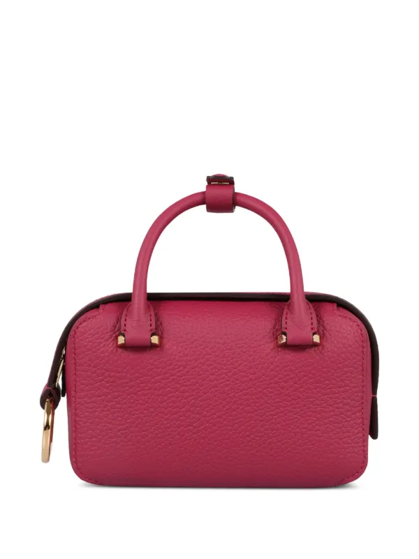 Delvaux Nano Cool Box Leather top-zip Tote Bag | Pink | FARFETCH BE