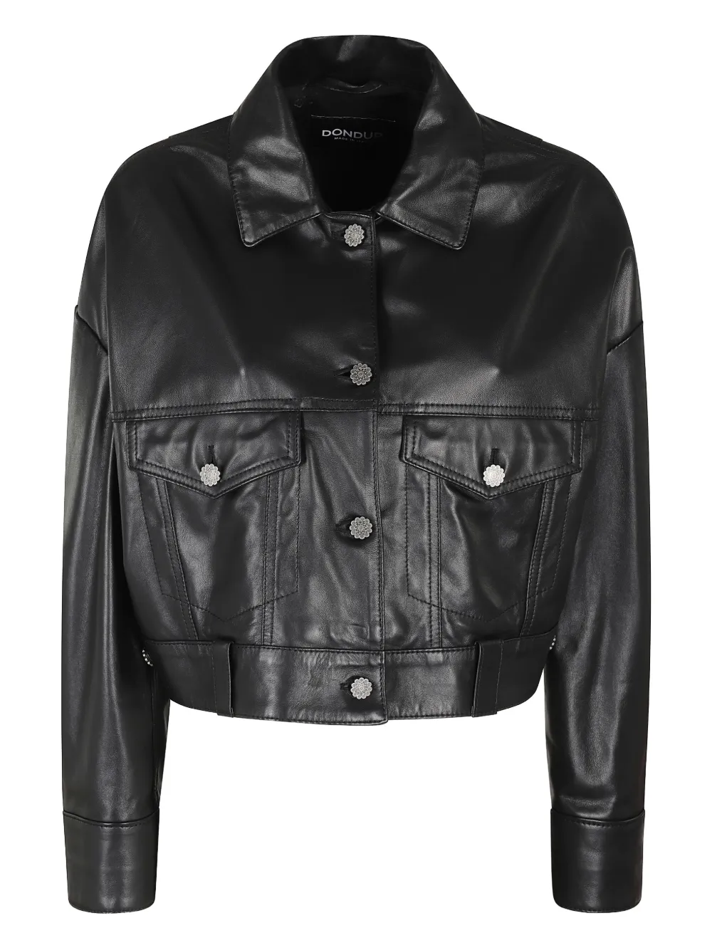 DONDUP leather jacket | Black | Image 1