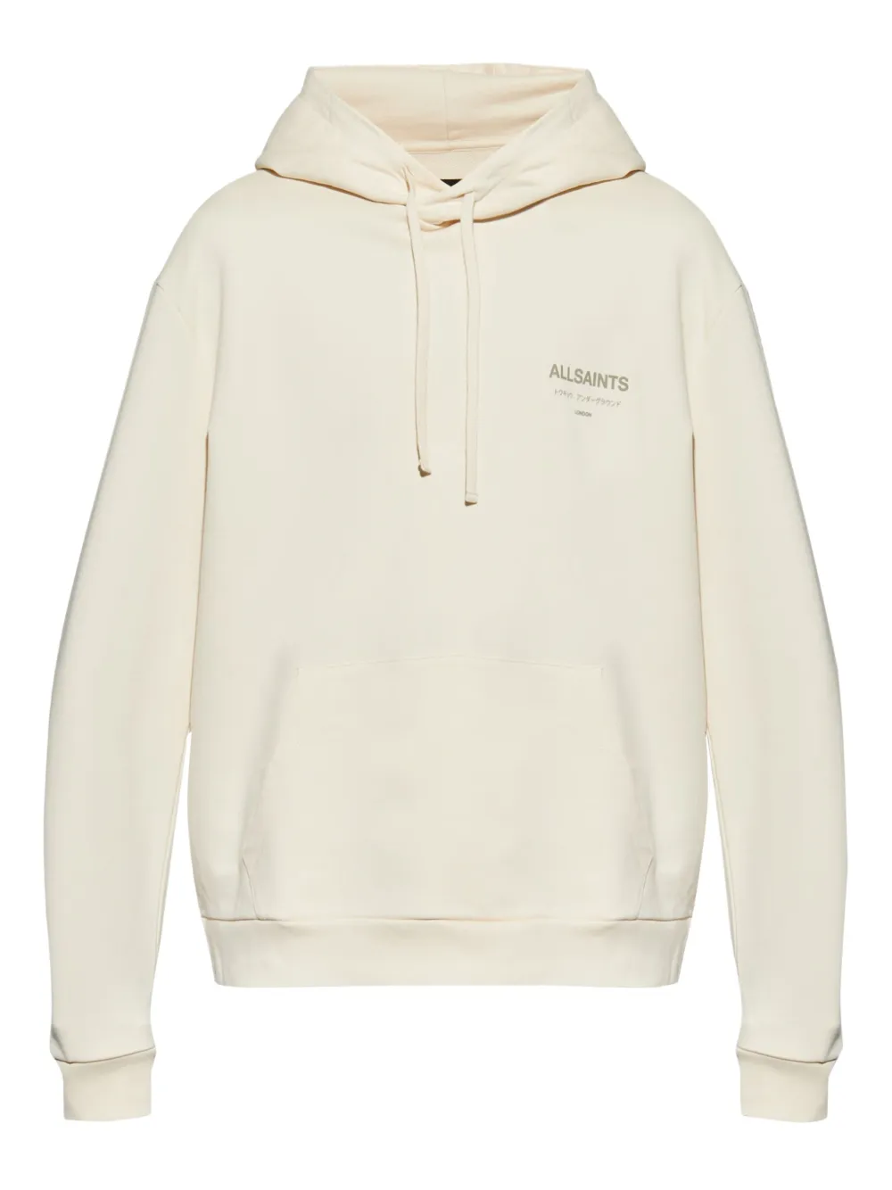 AllSaints Underground hoodie Beige