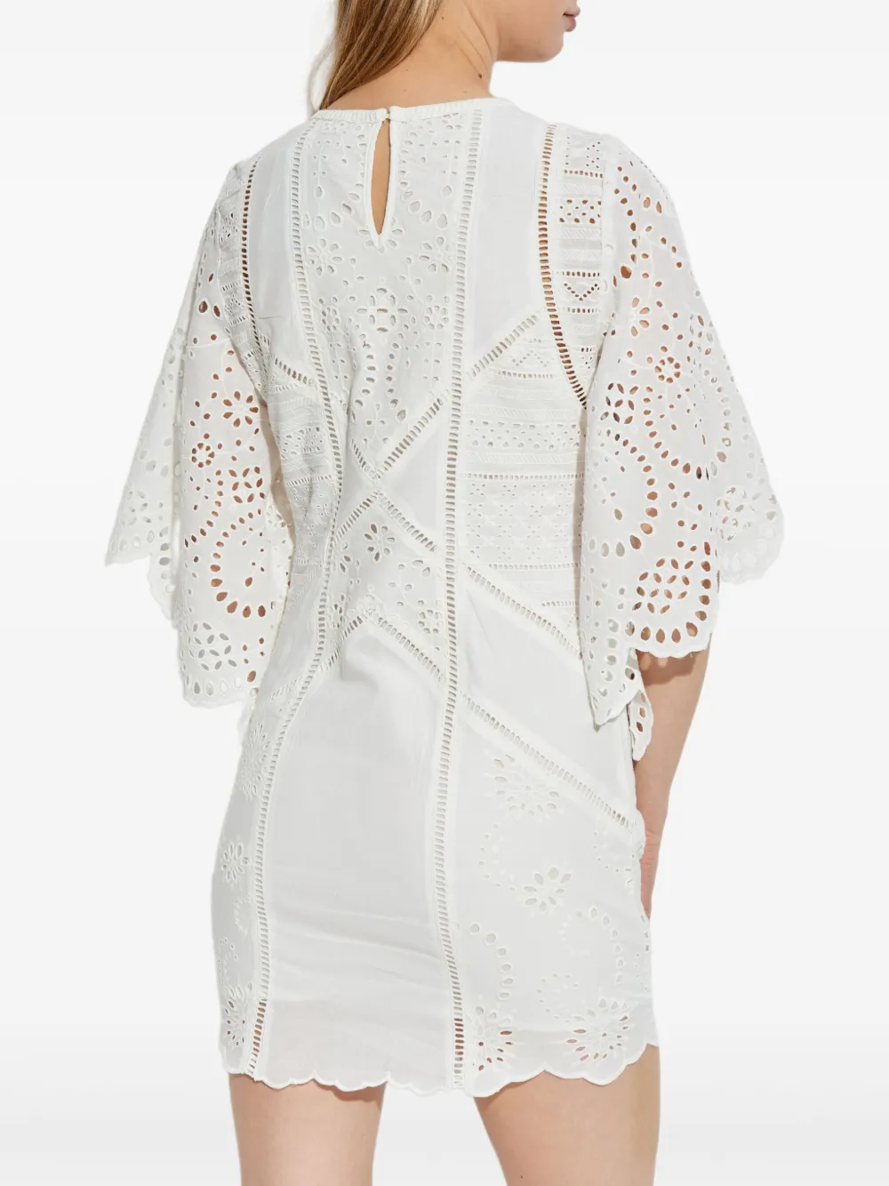 AllSaints Luci mini-jurk Wit