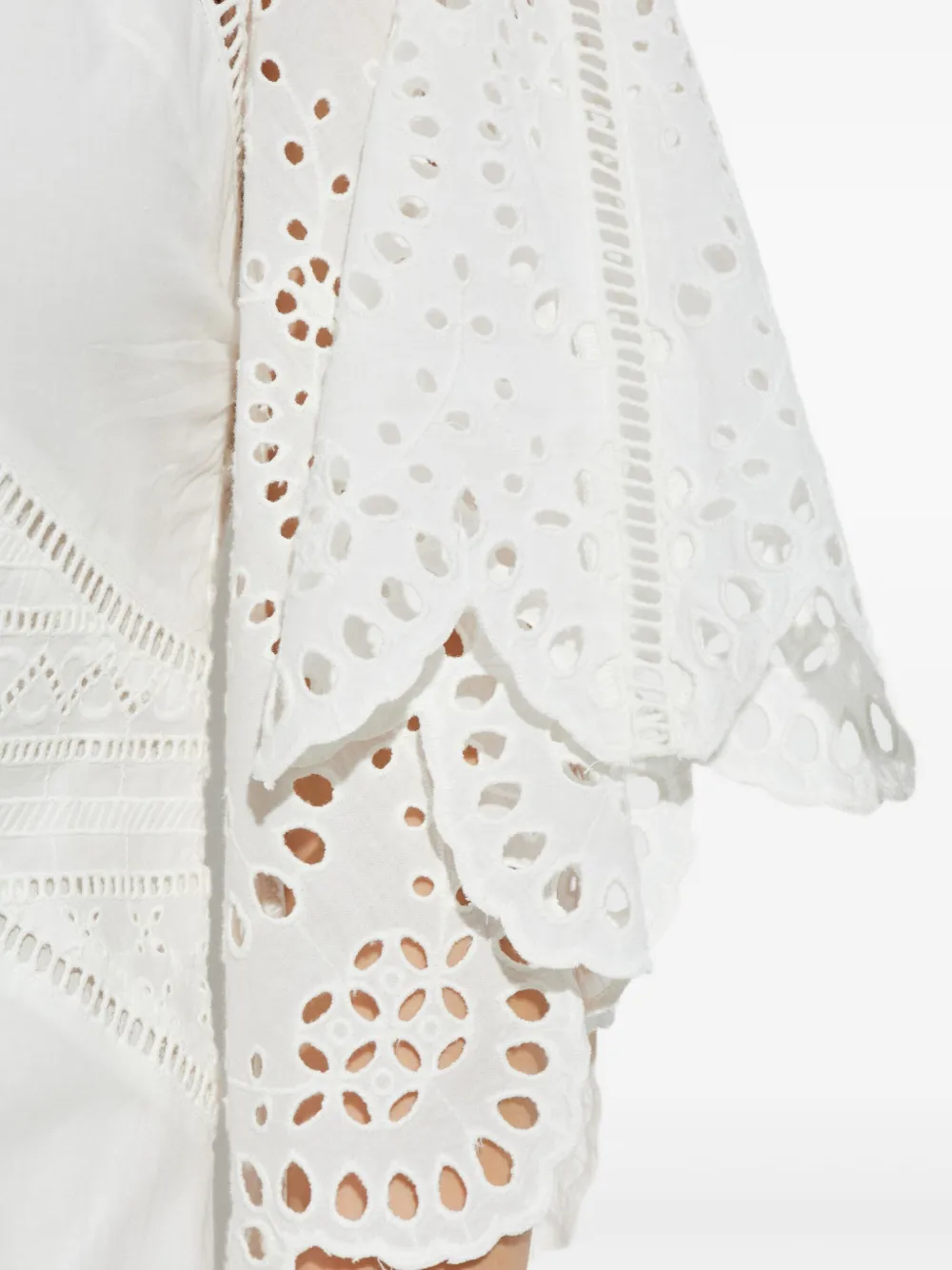 AllSaints Luci mini-jurk Wit