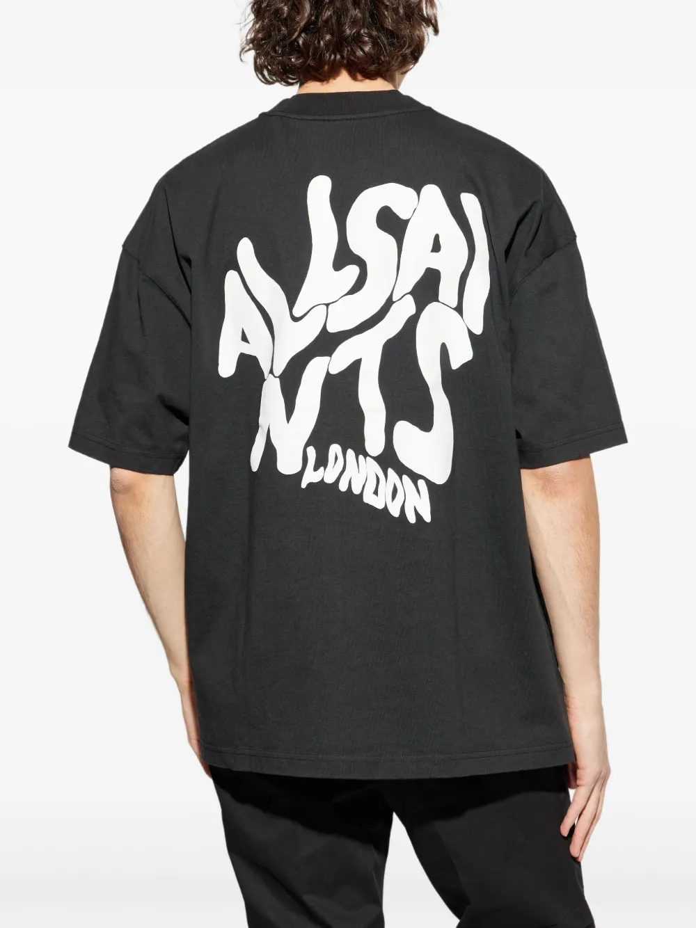 AllSaints Orlando T-shirt Zwart