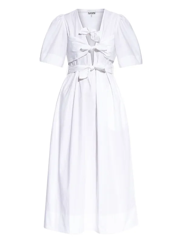 guizio white dress Guizio Liana Dress White / M