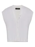 Fabiana Filippi wool cardigan - White
