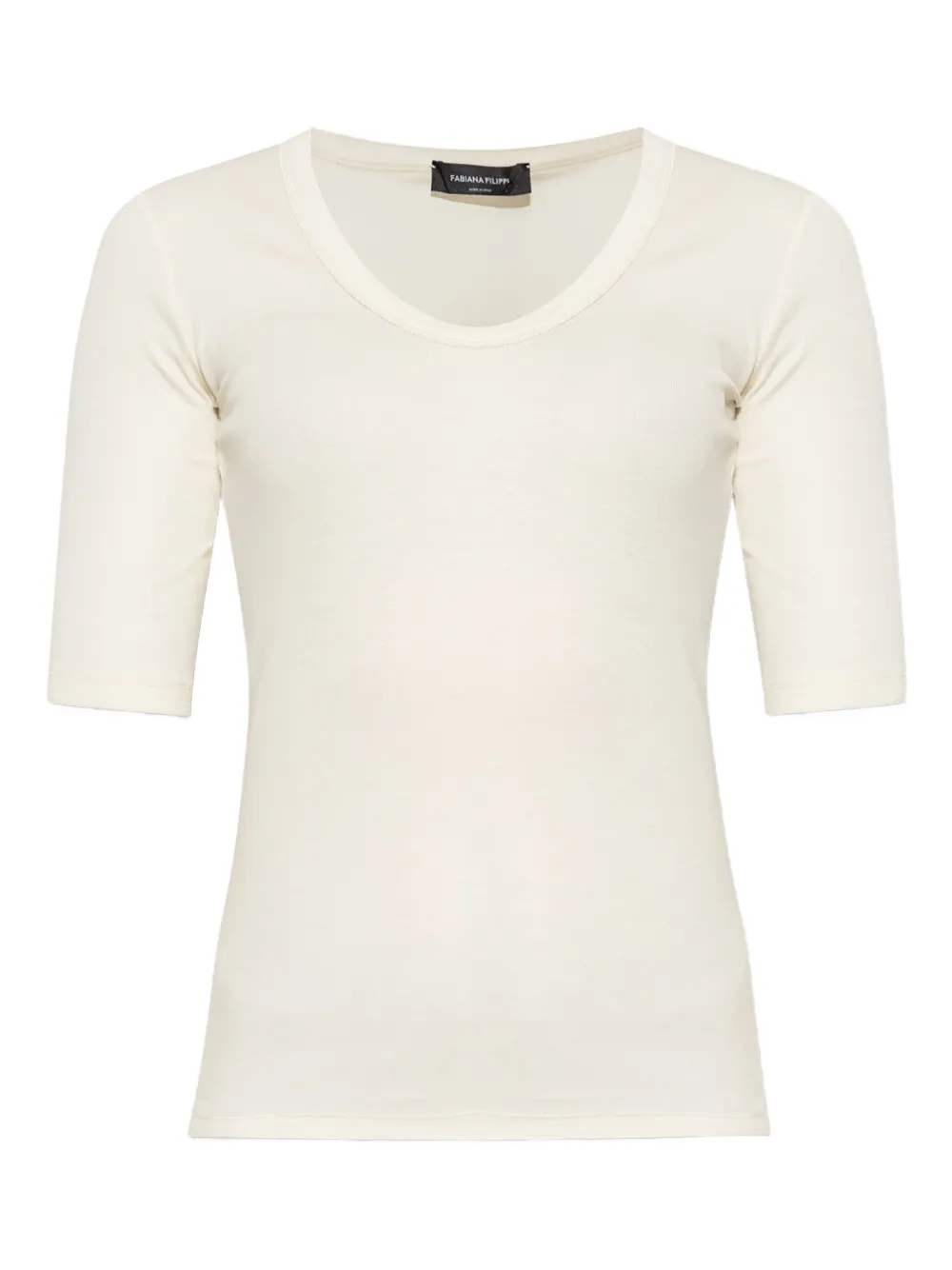 Fabiana Filippi cotton top | Neutrals | Image 1