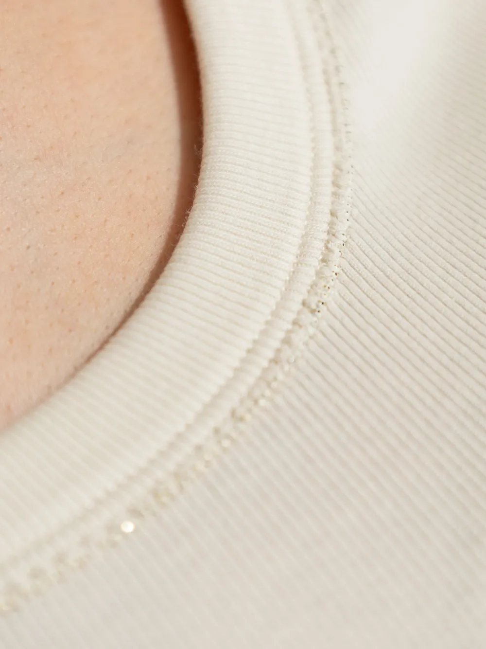 Fabiana Filippi Katoenen top Beige