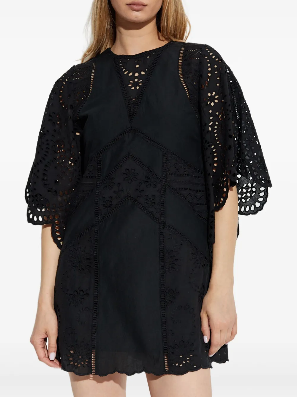 AllSaints Luci mini-jurk Zwart