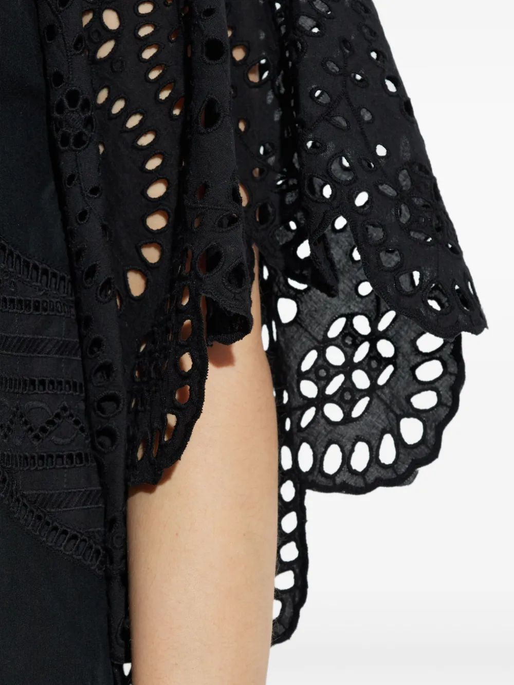 AllSaints Luci mini-jurk Zwart