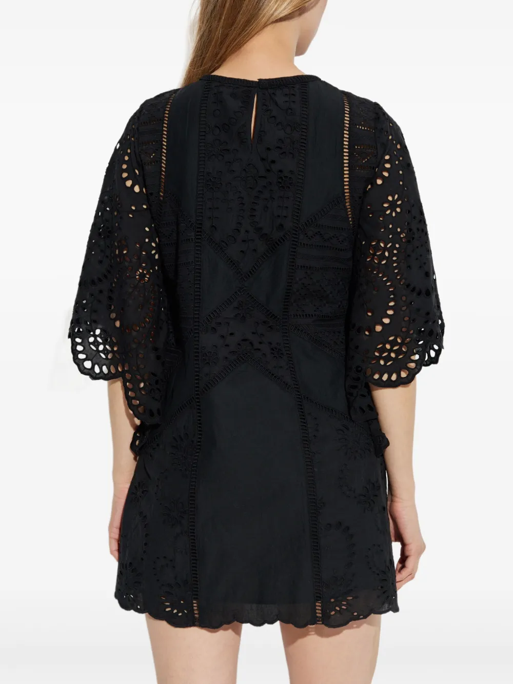AllSaints Luci mini-jurk Zwart