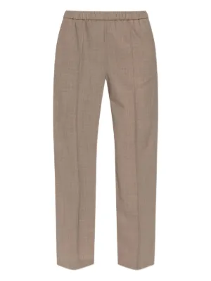 【FABIANA FILIPPI】デルタコットンギャバジンパンツ Fabiana Filippi Double Pleat Palazzo Pants with Rope Belt