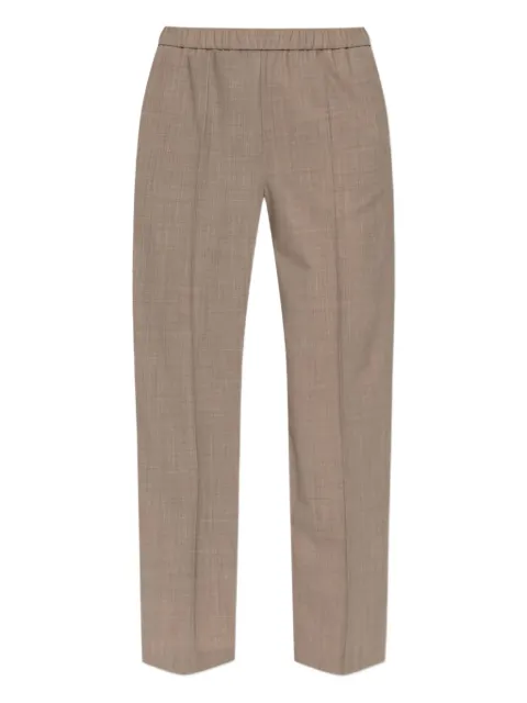 Fabiana Filippi creased straight-leg trousers