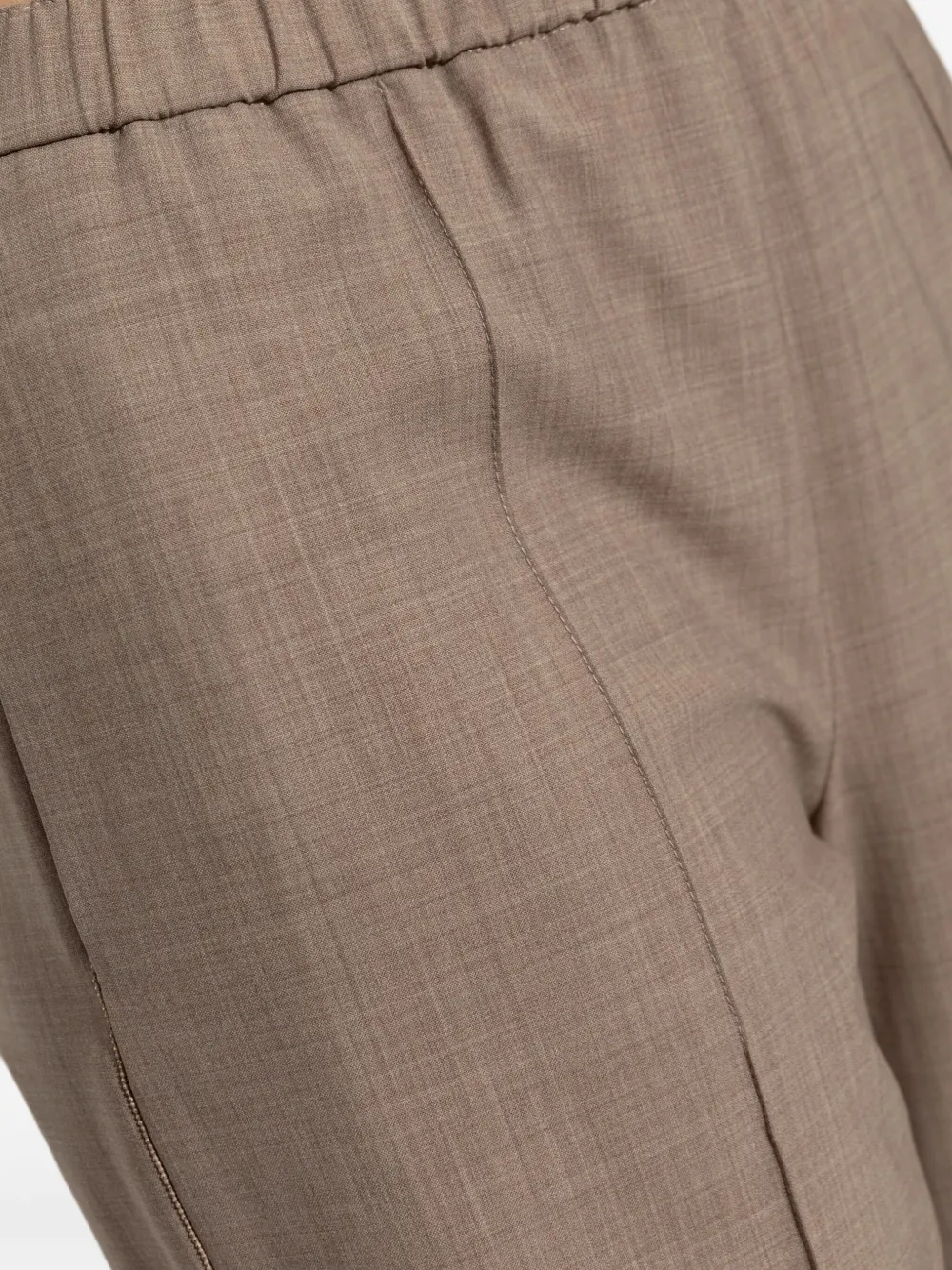 Fabiana Filippi Straight plooibroek Beige