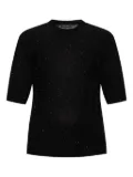 Fabiana Filippi sequin-embellished sweater - Black