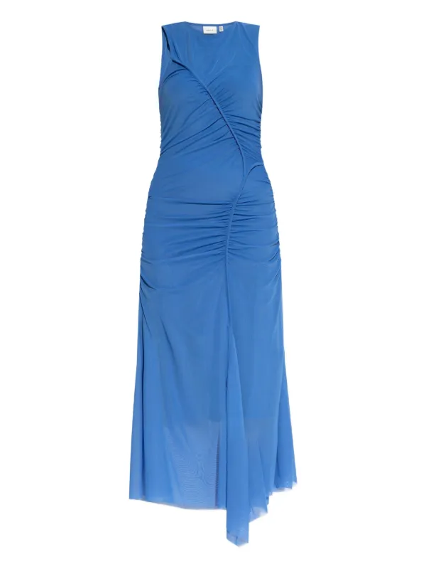 gestuz blue dress Gestuz GZsanka Maxi Dress with Bow, Blue