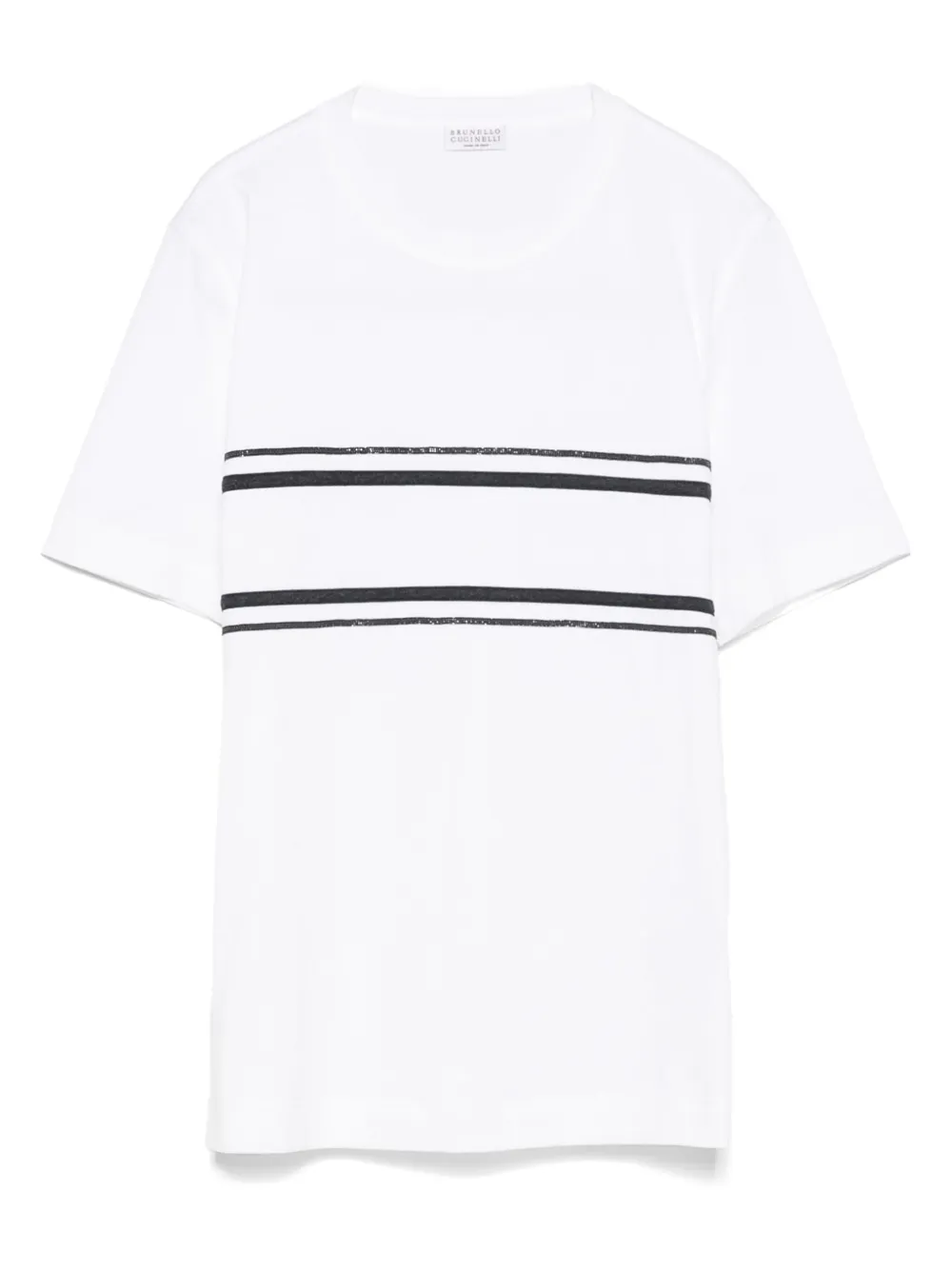 Brunello Cucinelli Katoenen T-shirt Wit