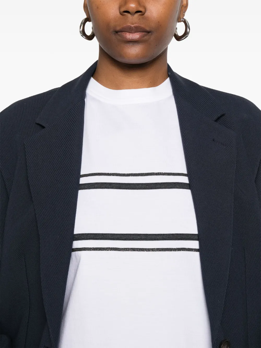 Brunello Cucinelli Katoenen T-shirt Wit