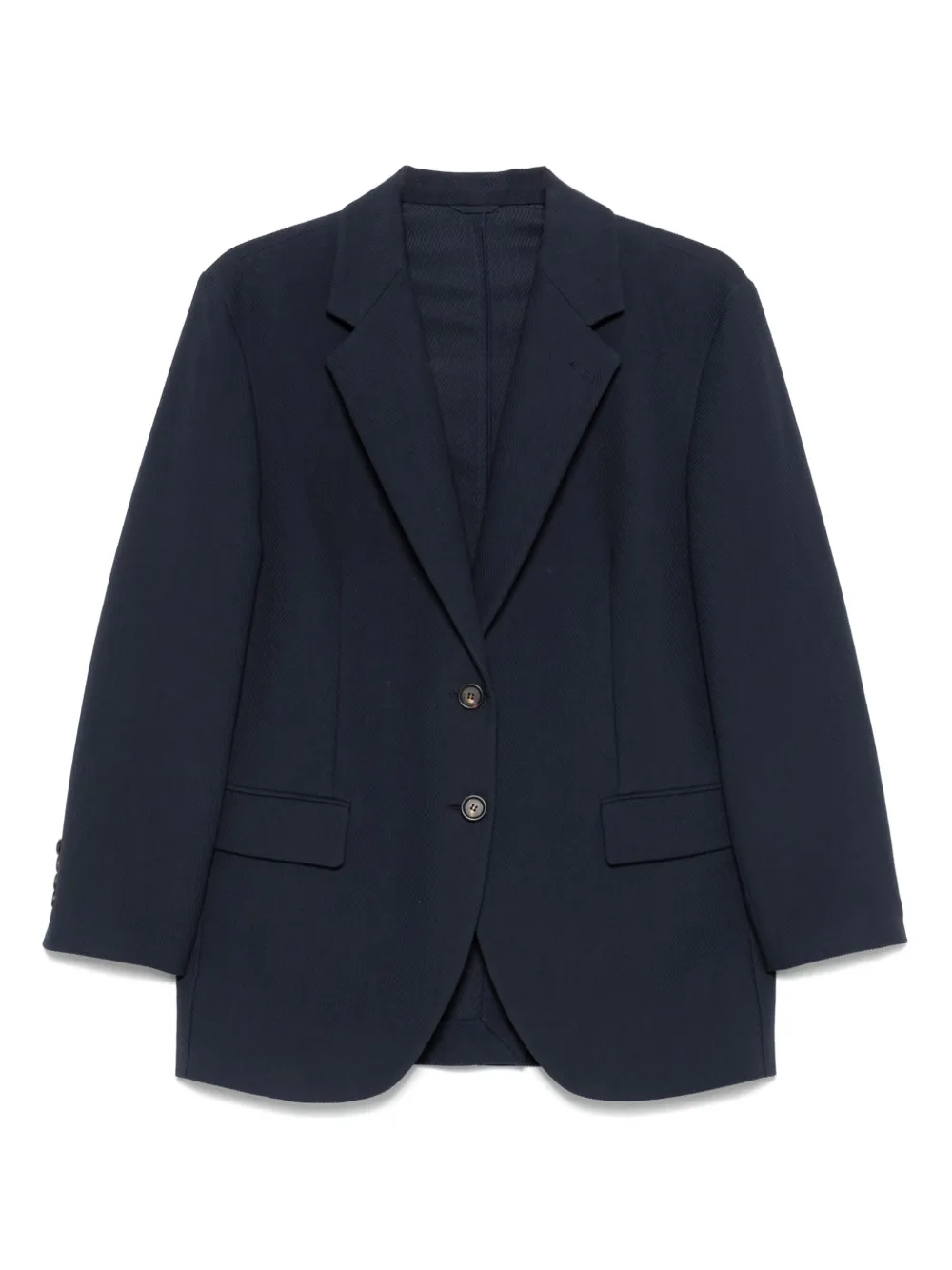 Brunello Cucinelli blazer à simple boutonnage | bleu | Image 1