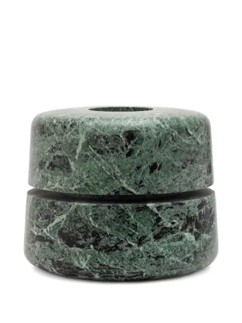 Editions Milano small Atlantico marble vase (24.7cm x 20cm)