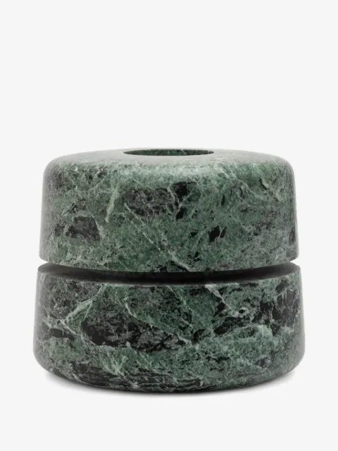 Editions Milano small Atlantico marble vase (24.7cm x 20cm)