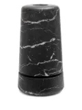 Editions Milano Atlantico H marble vase (24.7cm x 45cm) - Black