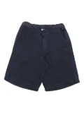 Aspesi Kids elasticated-waistband shorts - Blue