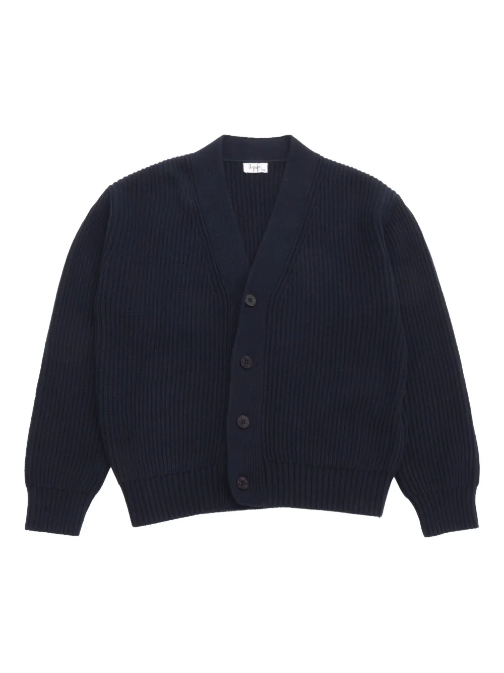 Il Gufo ribbed button-up cardigan | Blue | Image 1
