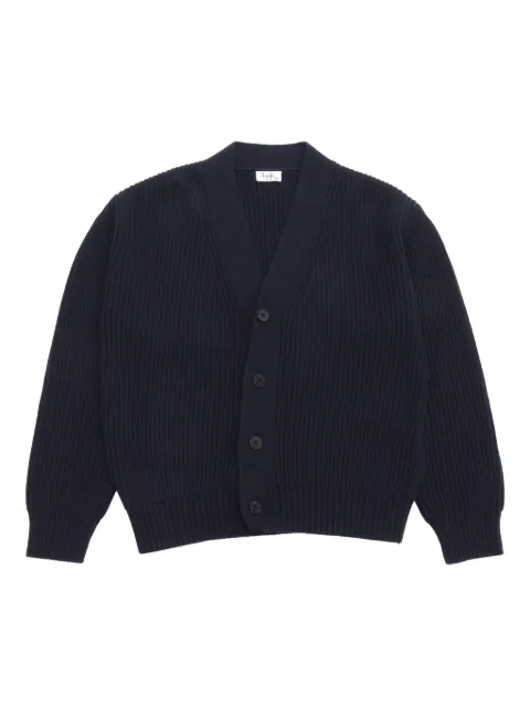 Il Gufo ribbed button-up cardigan
