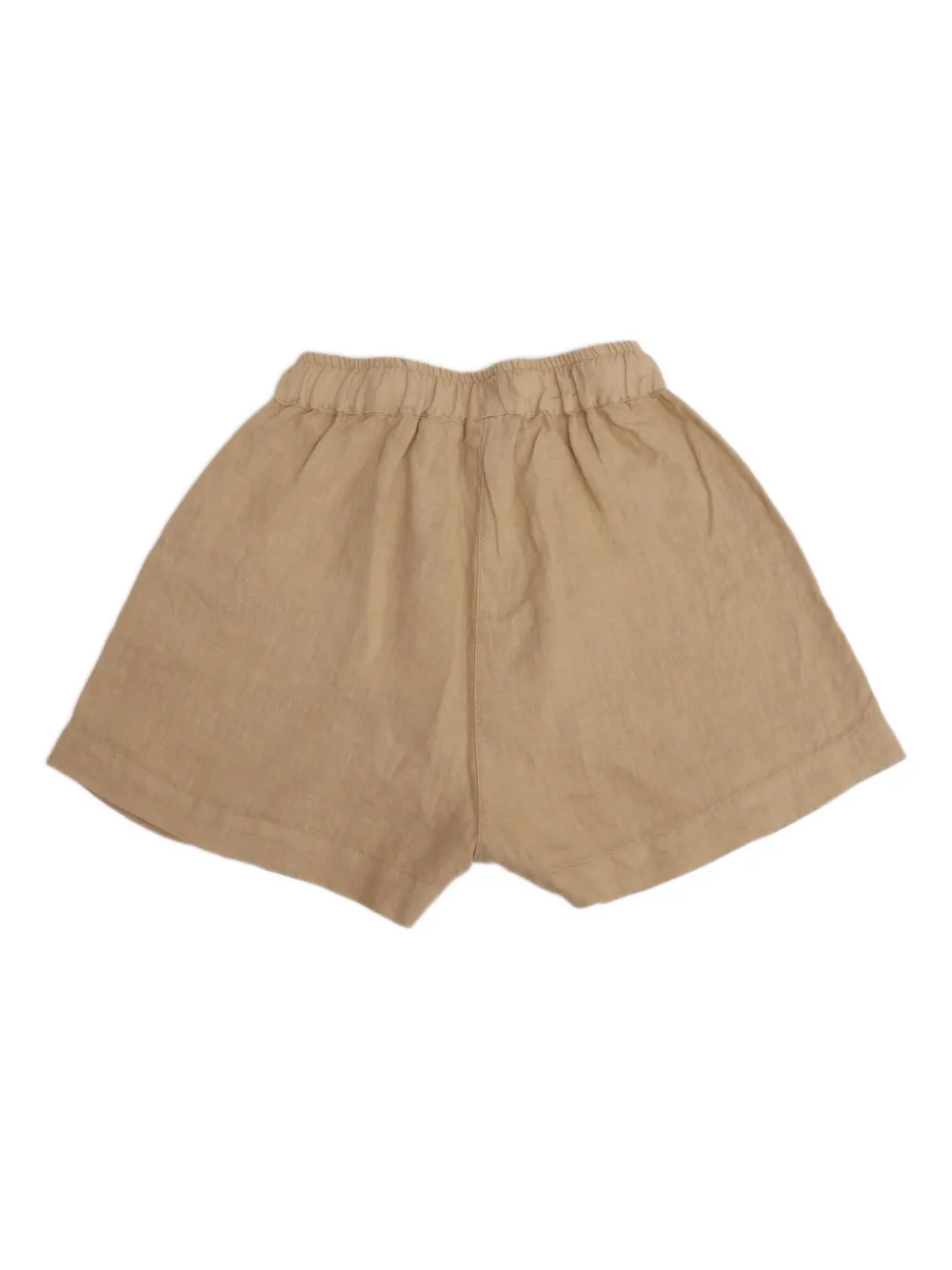 Aspesi Kids short en lin à taille élastiquée | Shorts décontractés | Image 2