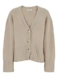 Soft Goat cashmere cardigan - Neutrals