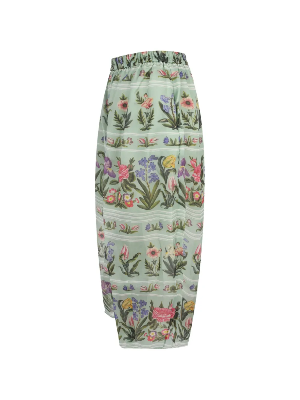 Biyan Pita organza broek met bloemenprint Groen
