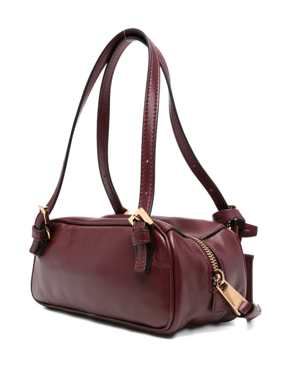 Versace Tag Bowling shoulder bag Rood