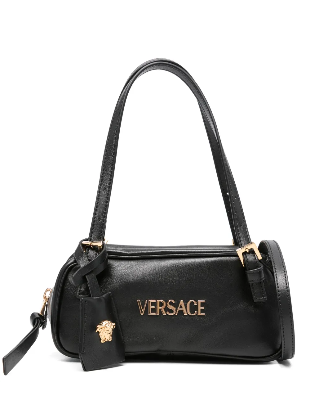 logo-plaque mini bag