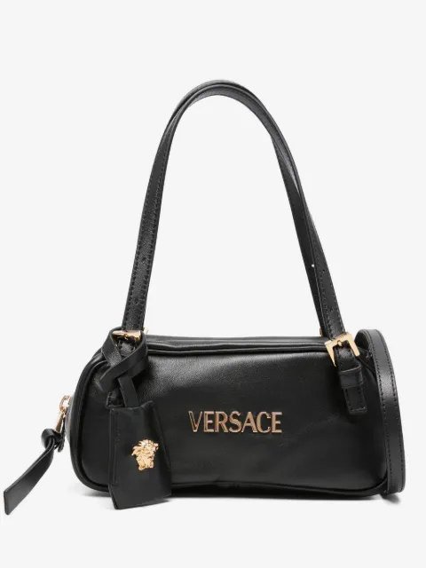 Versace Versace Tag nappa bowling mini bag