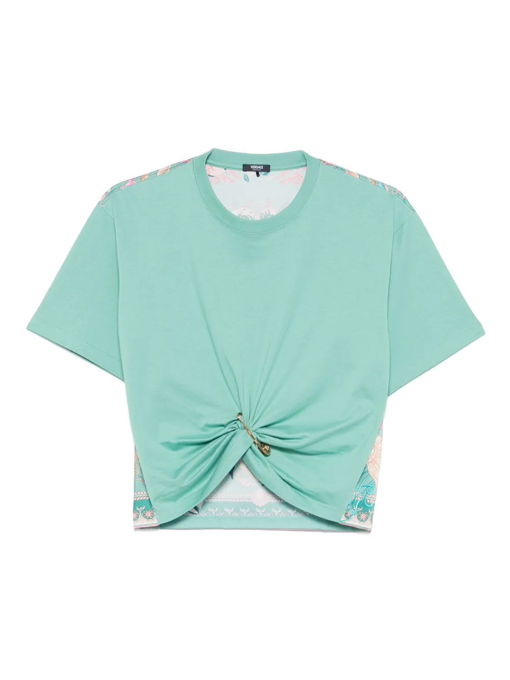 decorative safety pin T-shirt