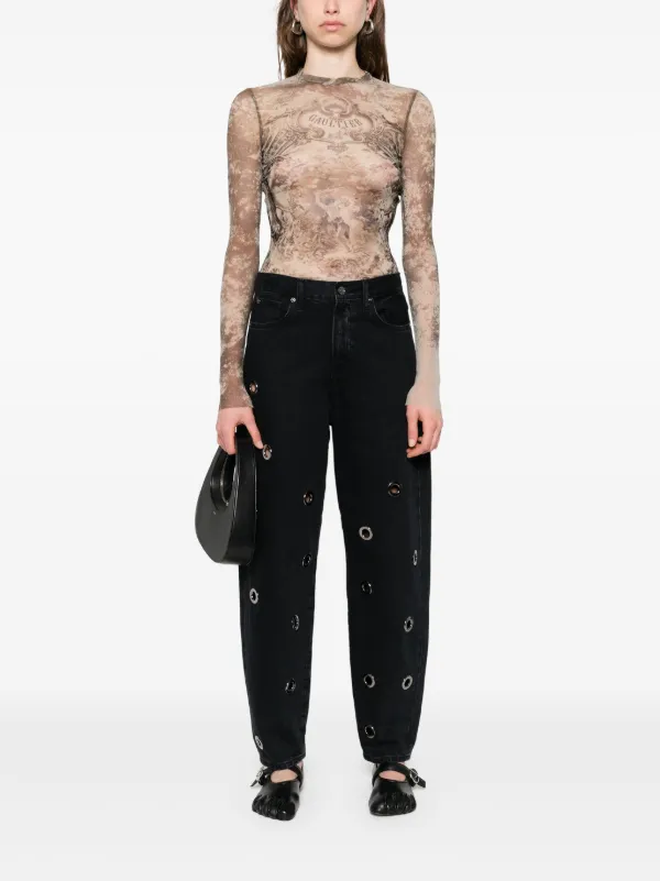 ジャンポールゴルチェ メッシュトップス Jean Paul Gaultier メッシュ トップ | ニュートラル | FARFETCH JP