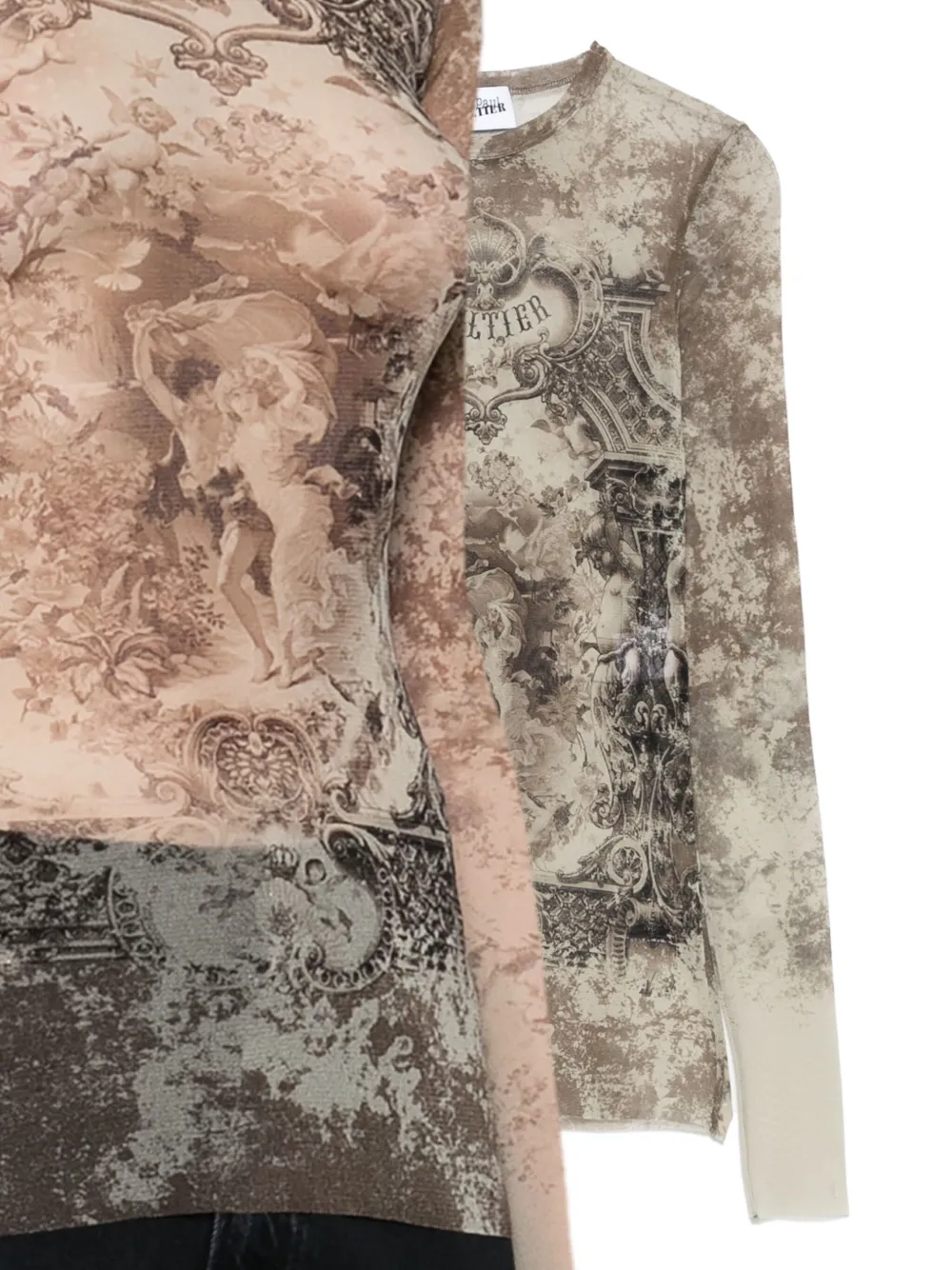 Jean Paul Gaultier top de malla | neutro | Image 1