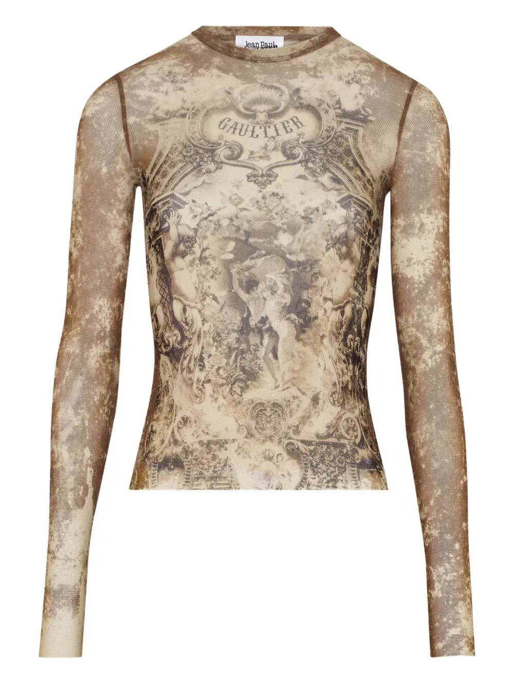 Jean Paul Gaultier mesh top - Nude