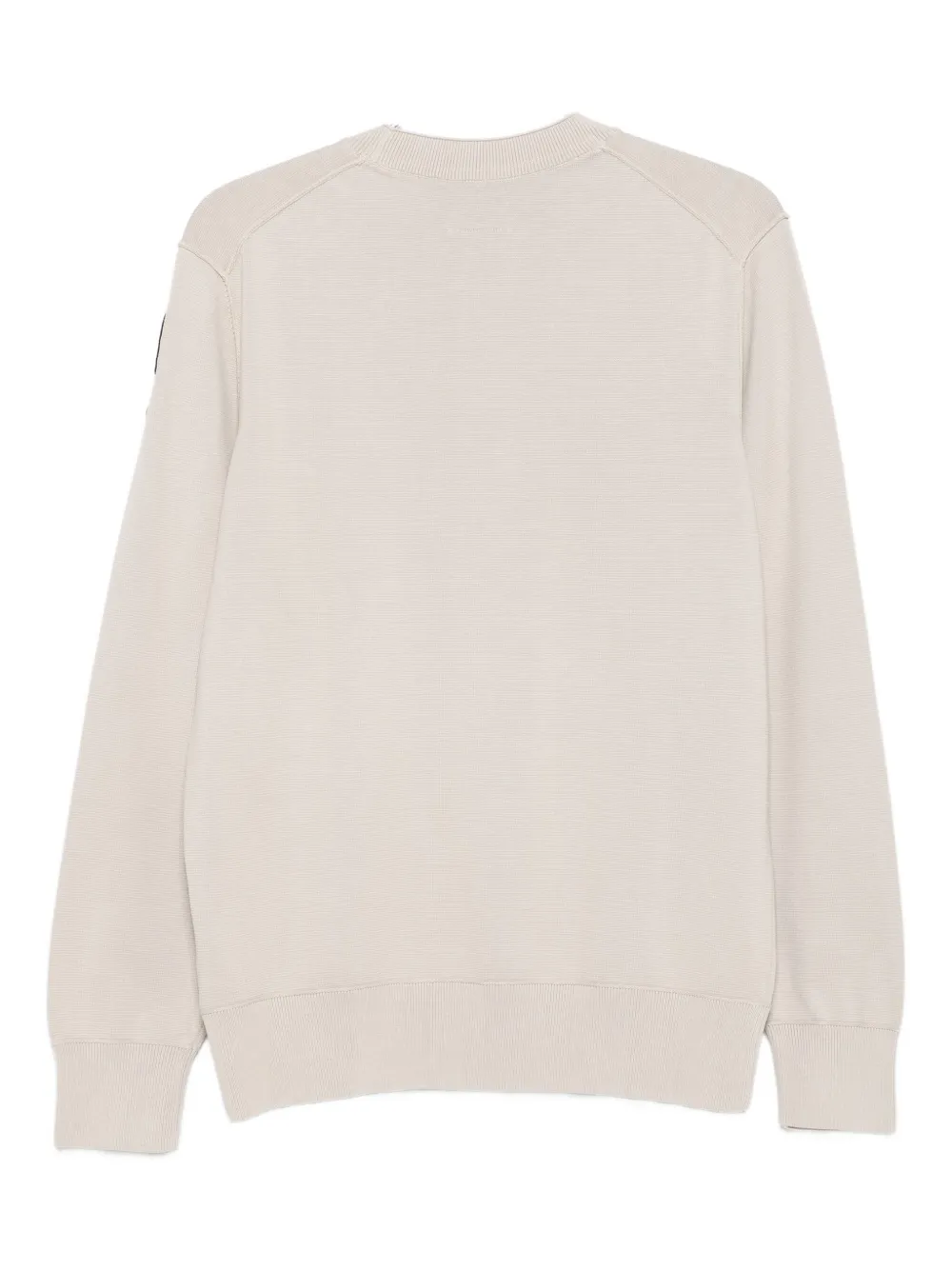 Parajumpers logo-patch sweatshirt - Beige