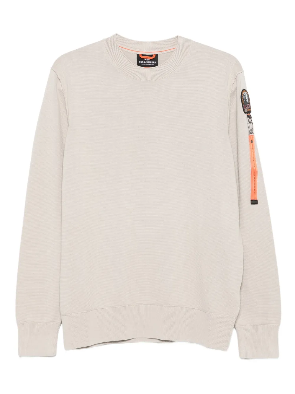 Parajumpers Sweater met logopatch Beige