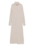 Lisa Yang turtleneck dress - Neutrals