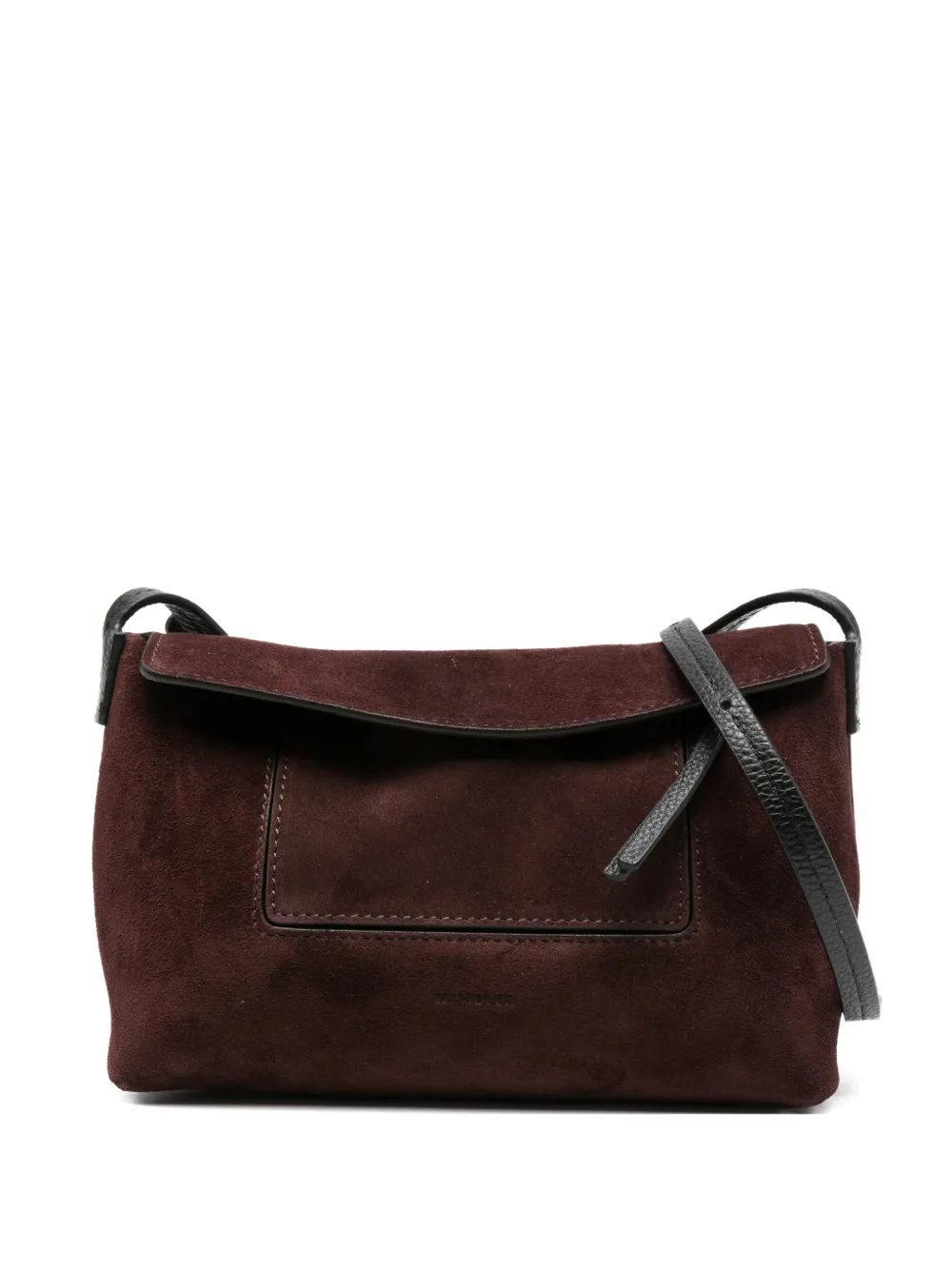 Wandler Penelope suède mini-tas Bruin