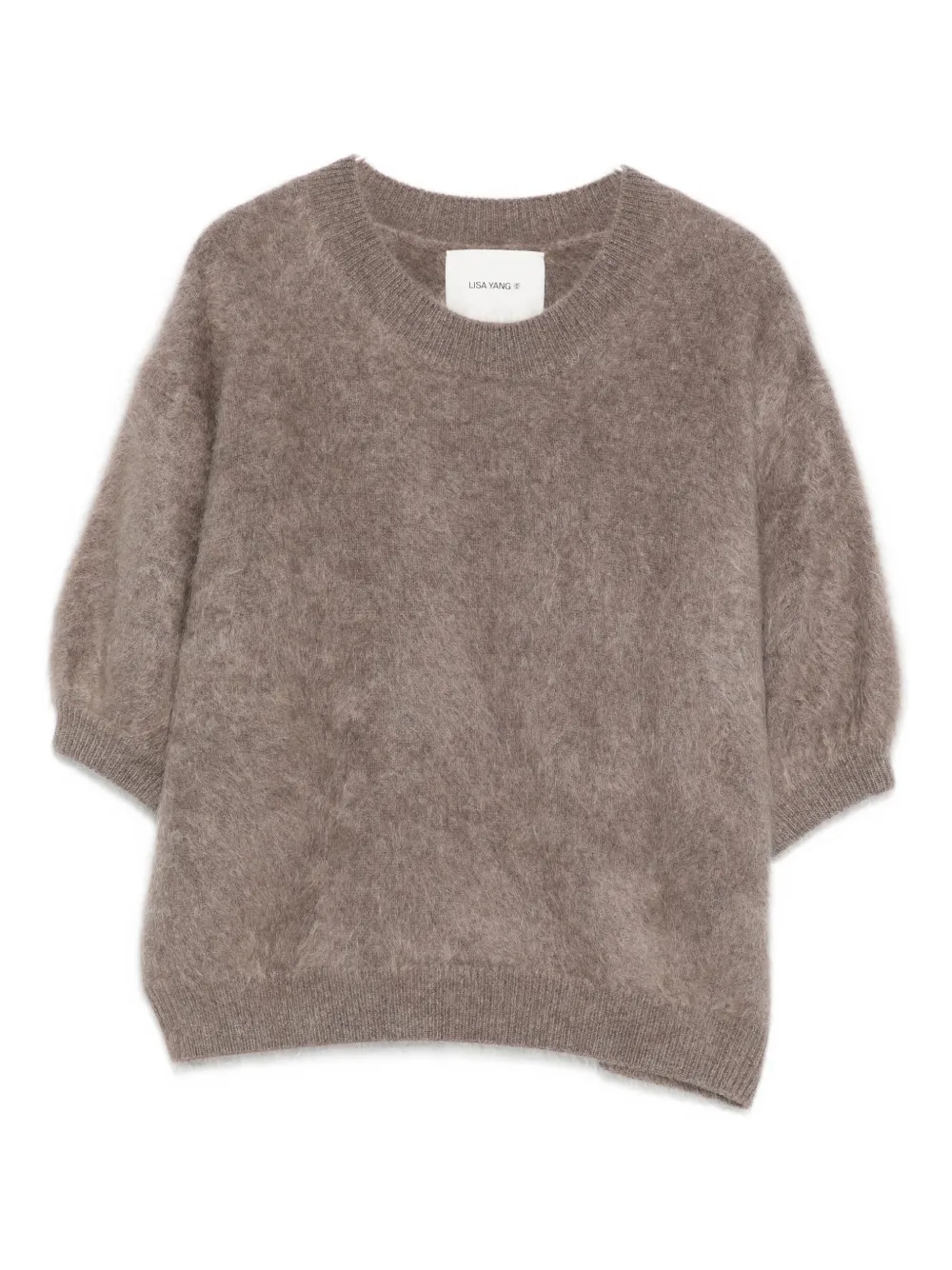 Lisa Yang Juniper Sweater In Brown