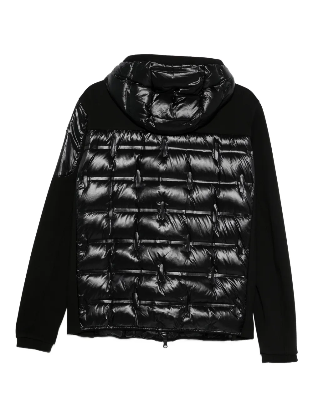 Parajumpers Quilted Hooded Jacket In Black