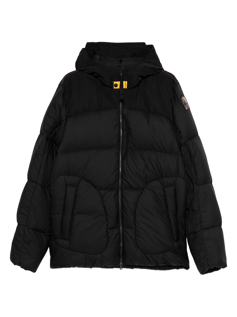 Parajumpers hooded quilted jacket | Black | Image 1