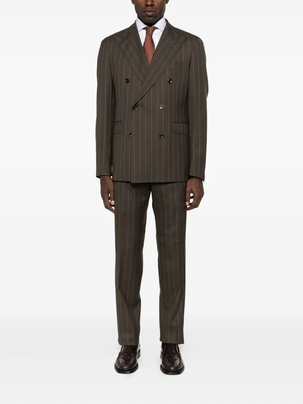 Tagliatore pinstripe double-breasted blazer | Blazers | Image 2