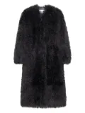 STAND STUDIO Carolina faux-fur coat - Grey