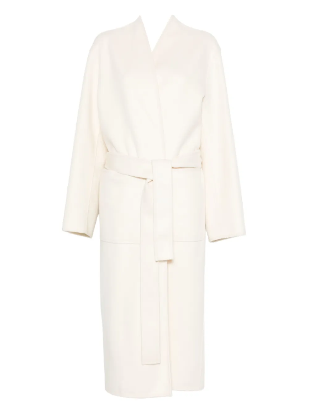 Róhe belted wrap coat | Neutrals | Image 1
